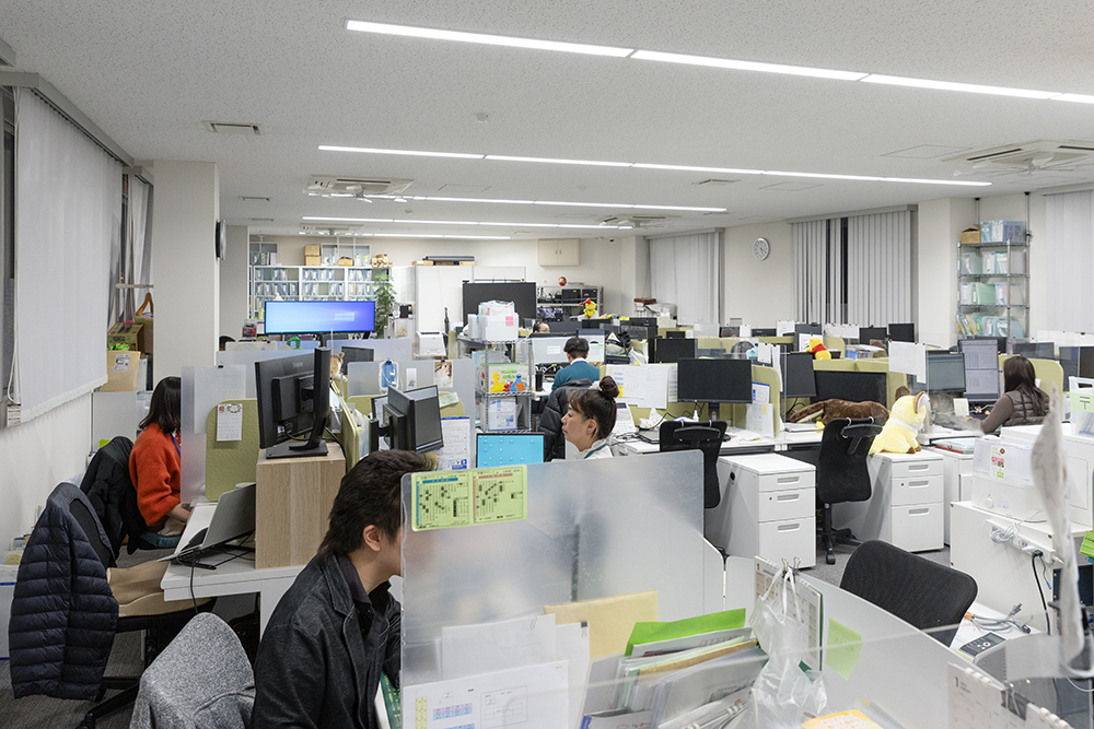 税理士法人佐久間会計事務所の事務所内風景