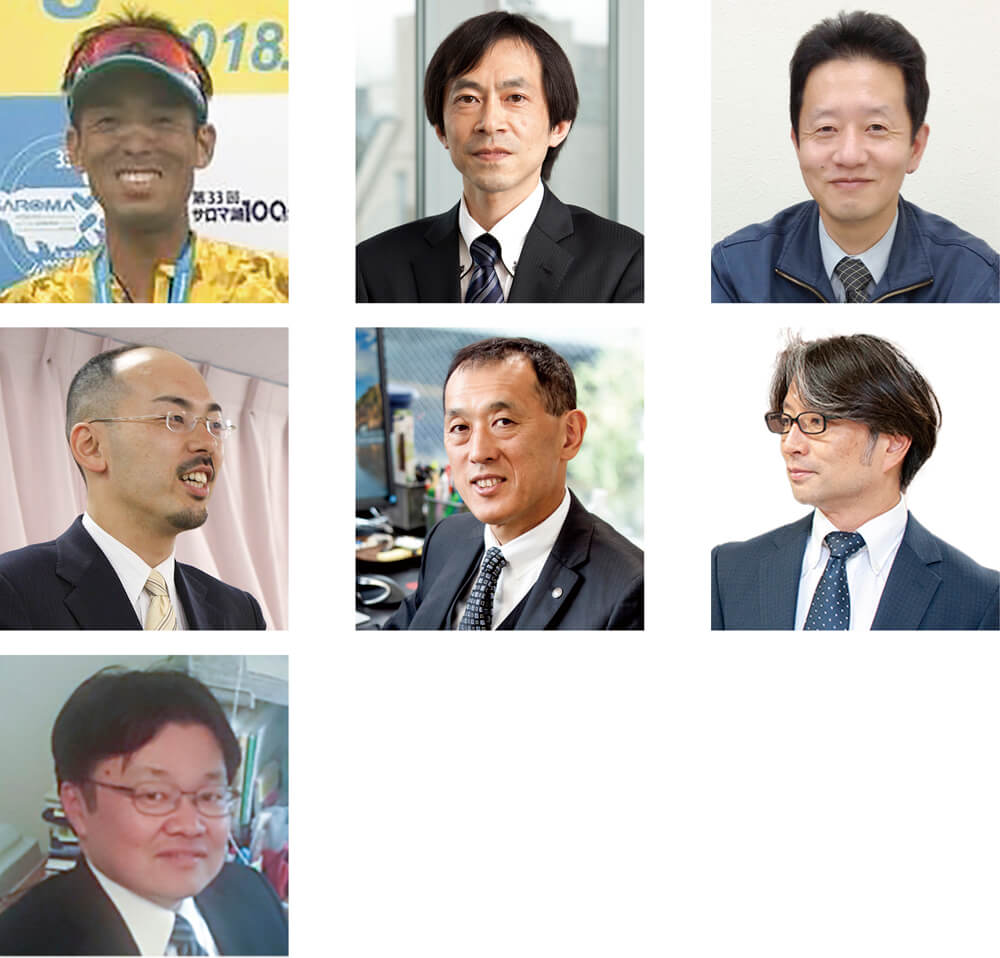 中井良一 不破茂夫 坂野上 満 冨岡弘文 松波竜太 加藤暁光