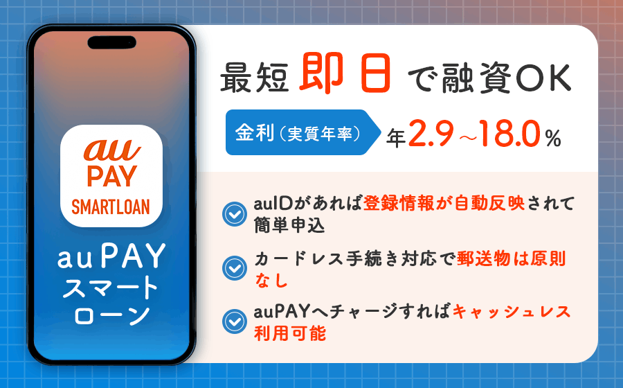 auPAYスマートローンのオリジナル画像