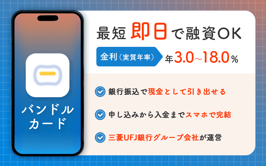 バンドルカードローンのオリジナル画像