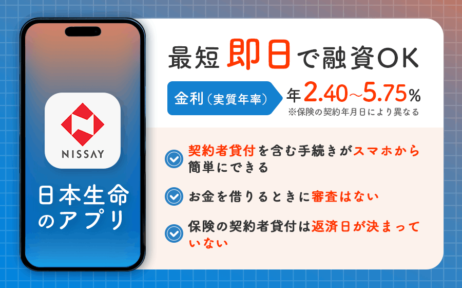 日本生命のアプリのオリジナル画像