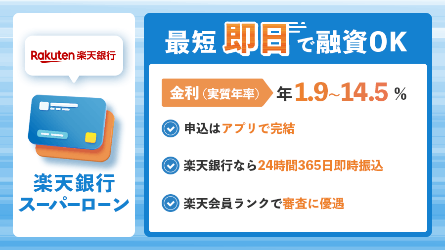 楽天銀行カードローンの商標
