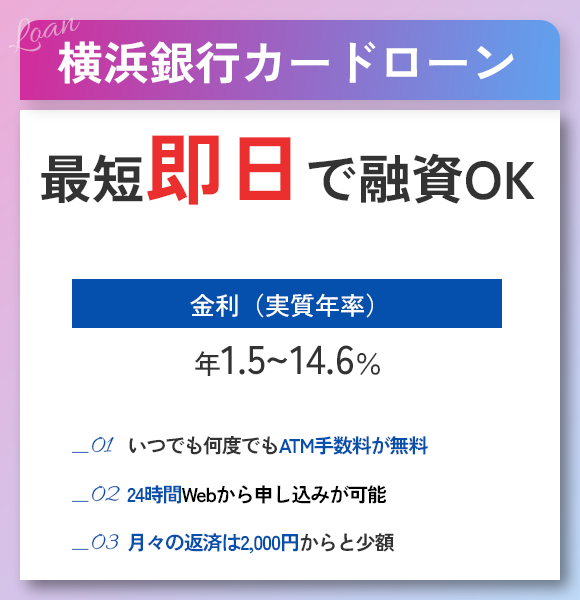 横浜銀行カードローンの商標
