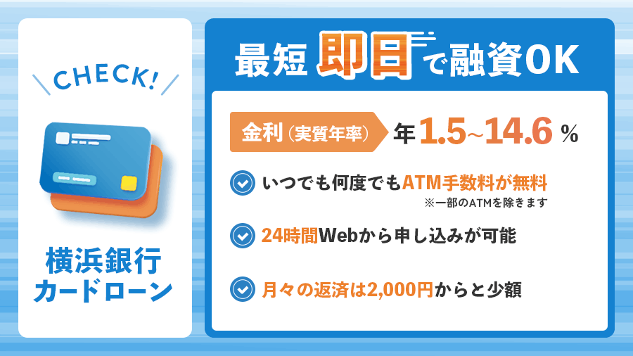 横浜銀行カードローンの商標
