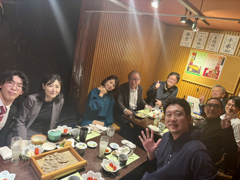 懇親会の様子