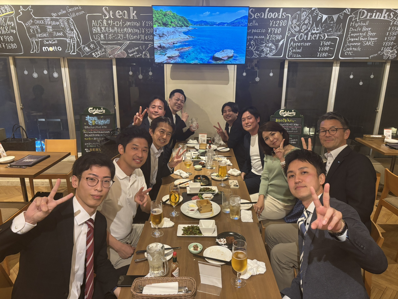 懇親会の様子