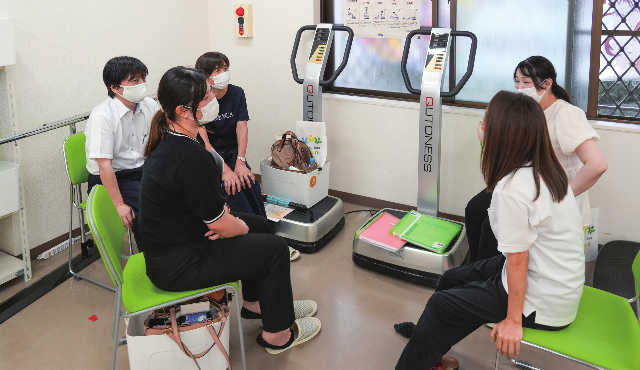 デイサービス「ベストワンFun」での見学会の様子